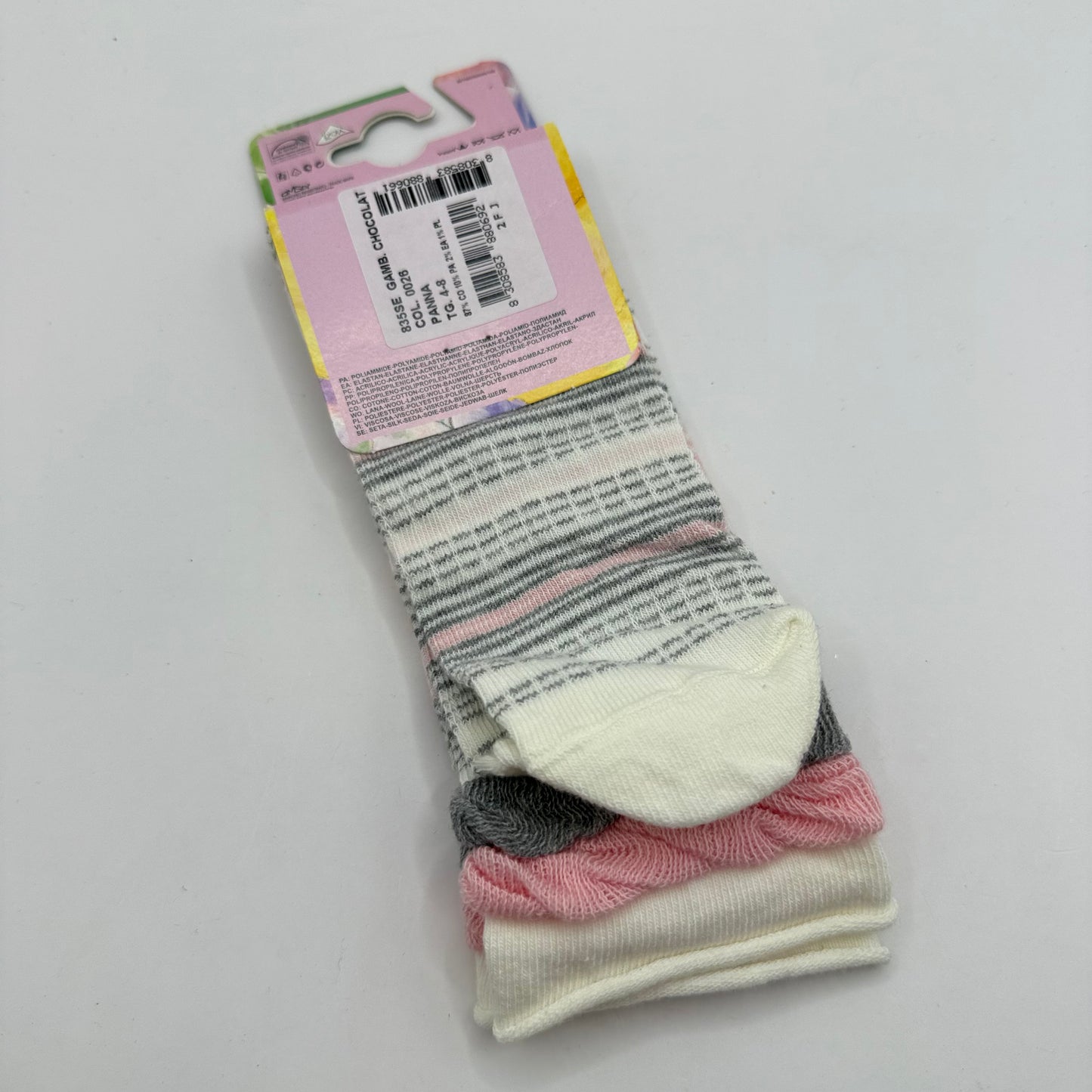 OMSA Fantacotton Gambaletto Moda Girl's Cotton Socks