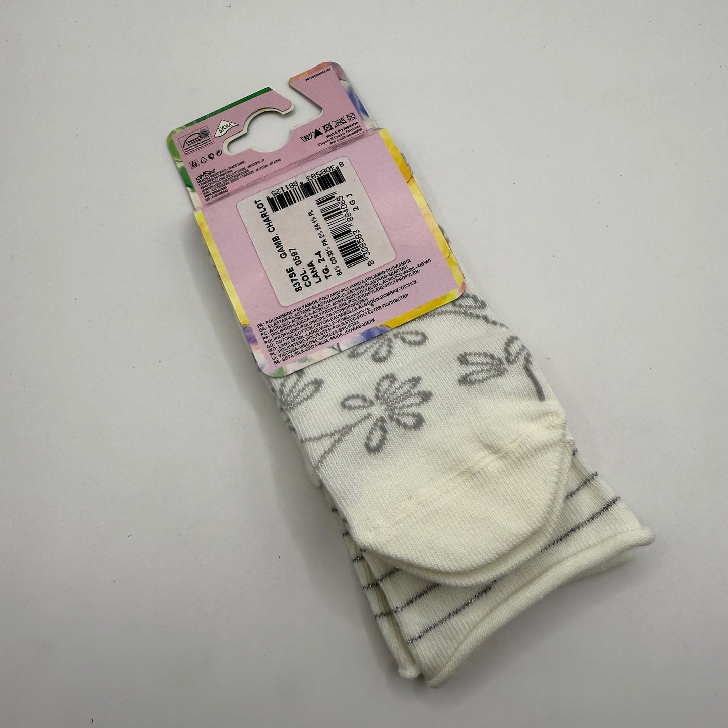 OMSA Fantacotton Gambaletto Moda Girl's Cotton Socks