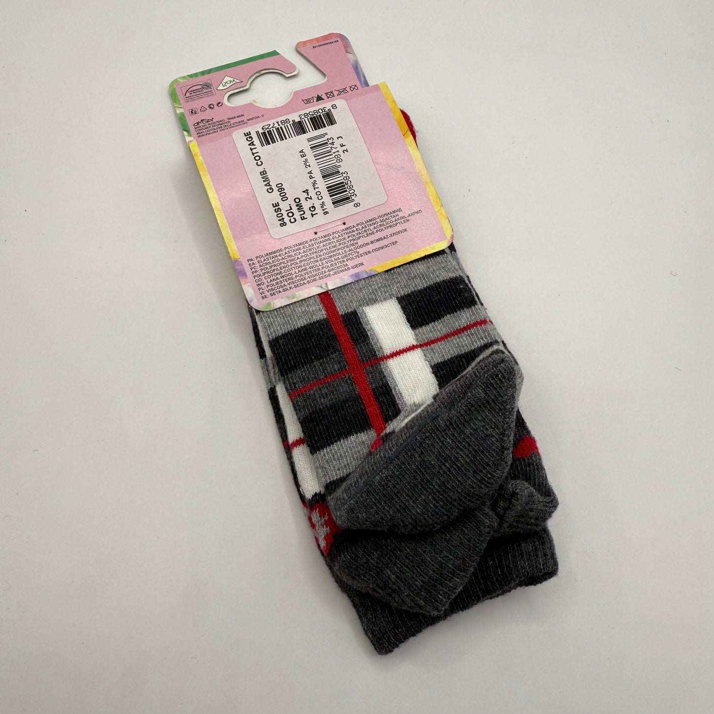 OMSA Fantacotton Gambaletto Moda Girl's Cotton Socks