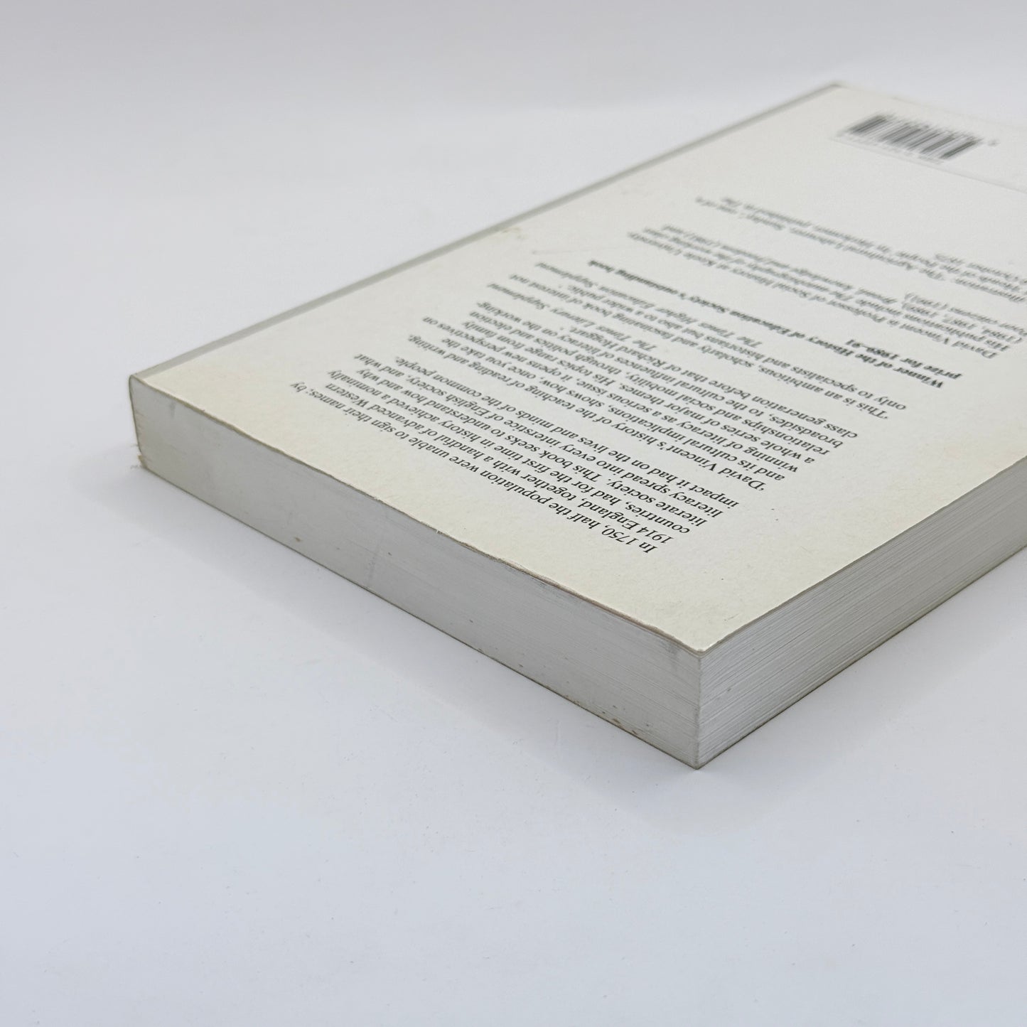 Literacy and Popular Culture: England 1750–1914 by David Vincent