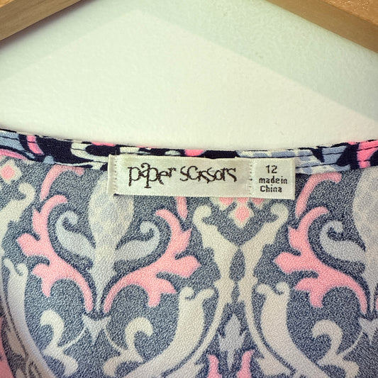 PAPER SCISSORS Cap Sleeve Dress - Size 12