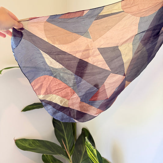 Geometric Design Scarf