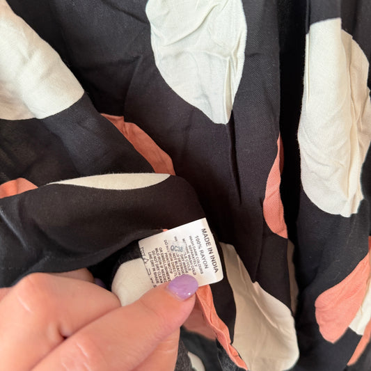 Max Cares Size L/14 Polka Dot Sleeveless Top