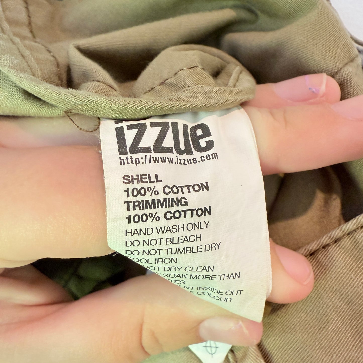 Izzue Cotton Casual Pants - Size 3 (M)