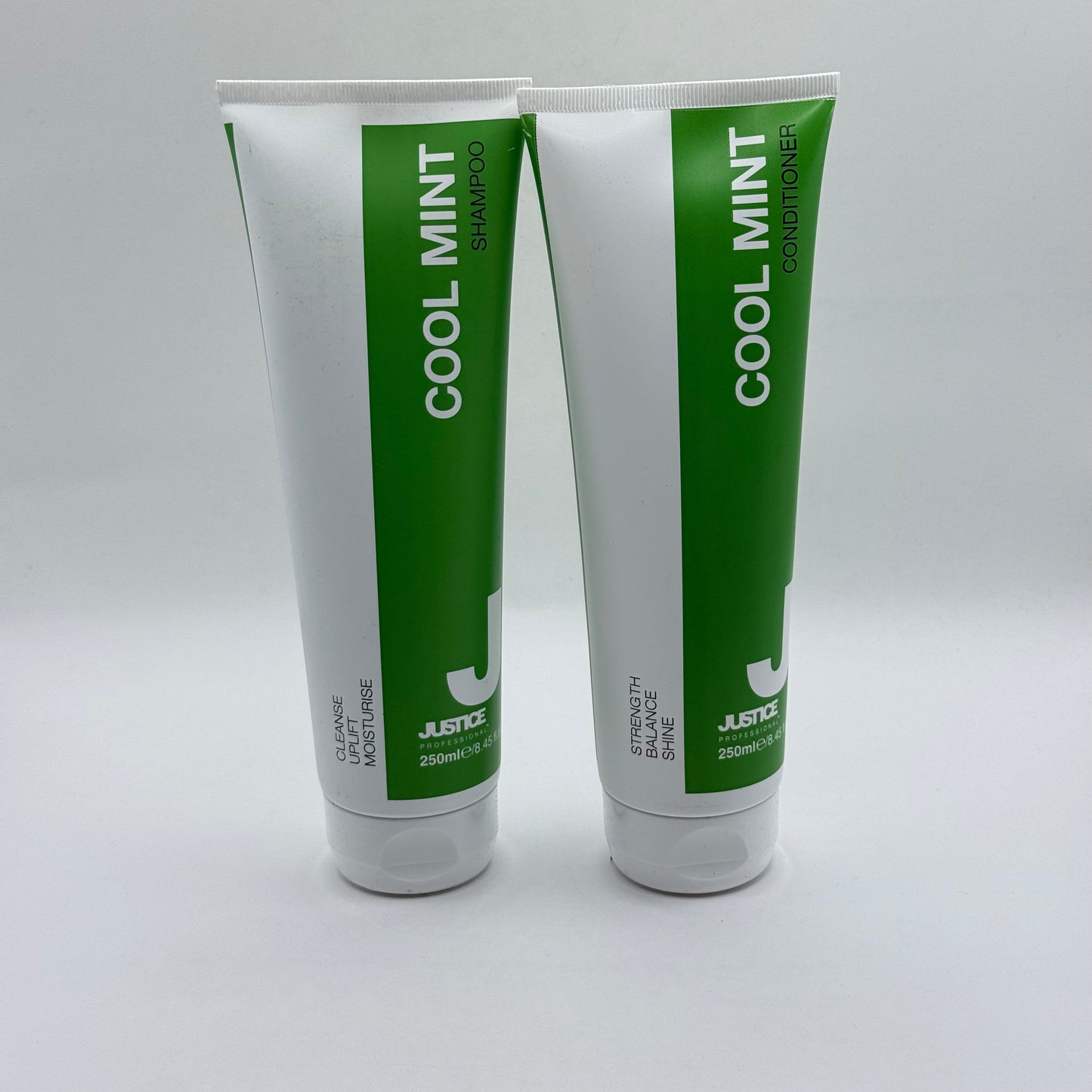 JUSTICE Professional Cool Mint Shampoo & Conditioner Duo Pack