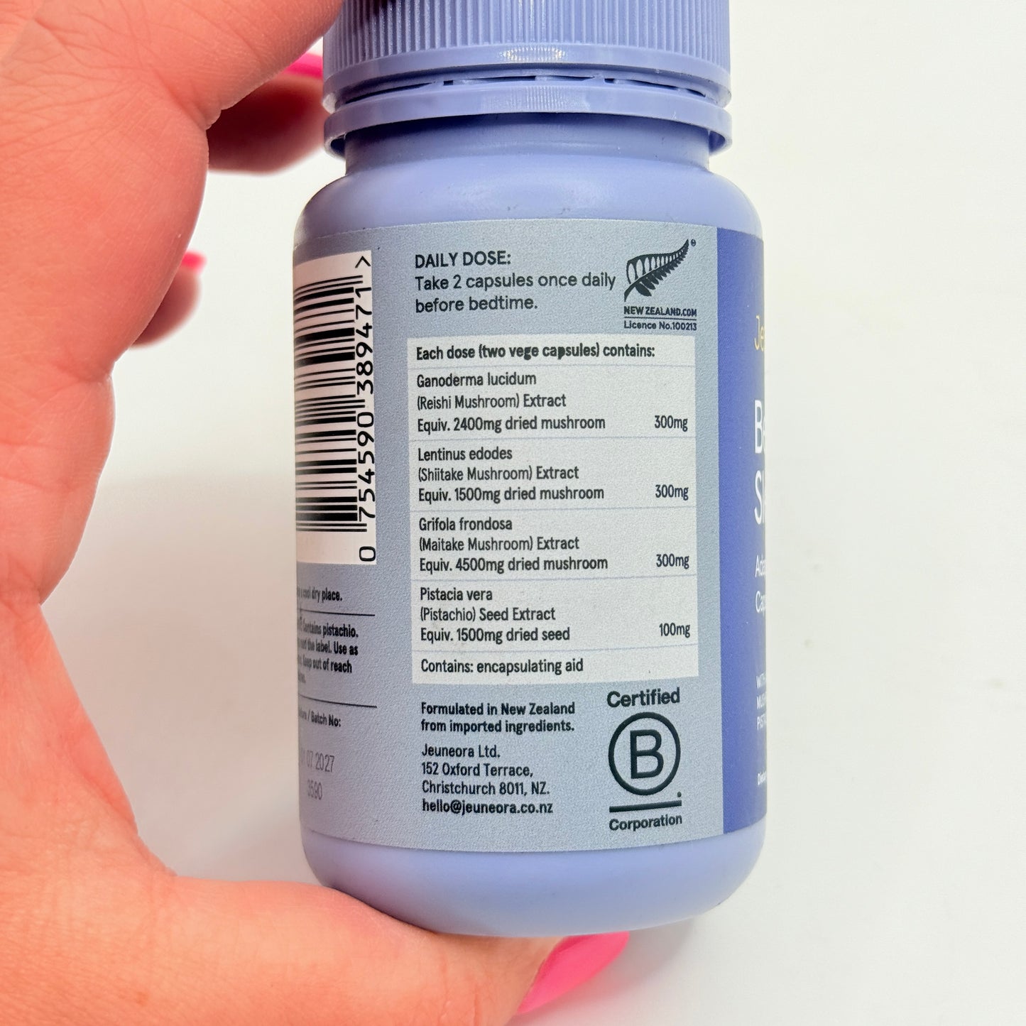 Jeuneora Beauty Sleep Capsules 60 vege capsules