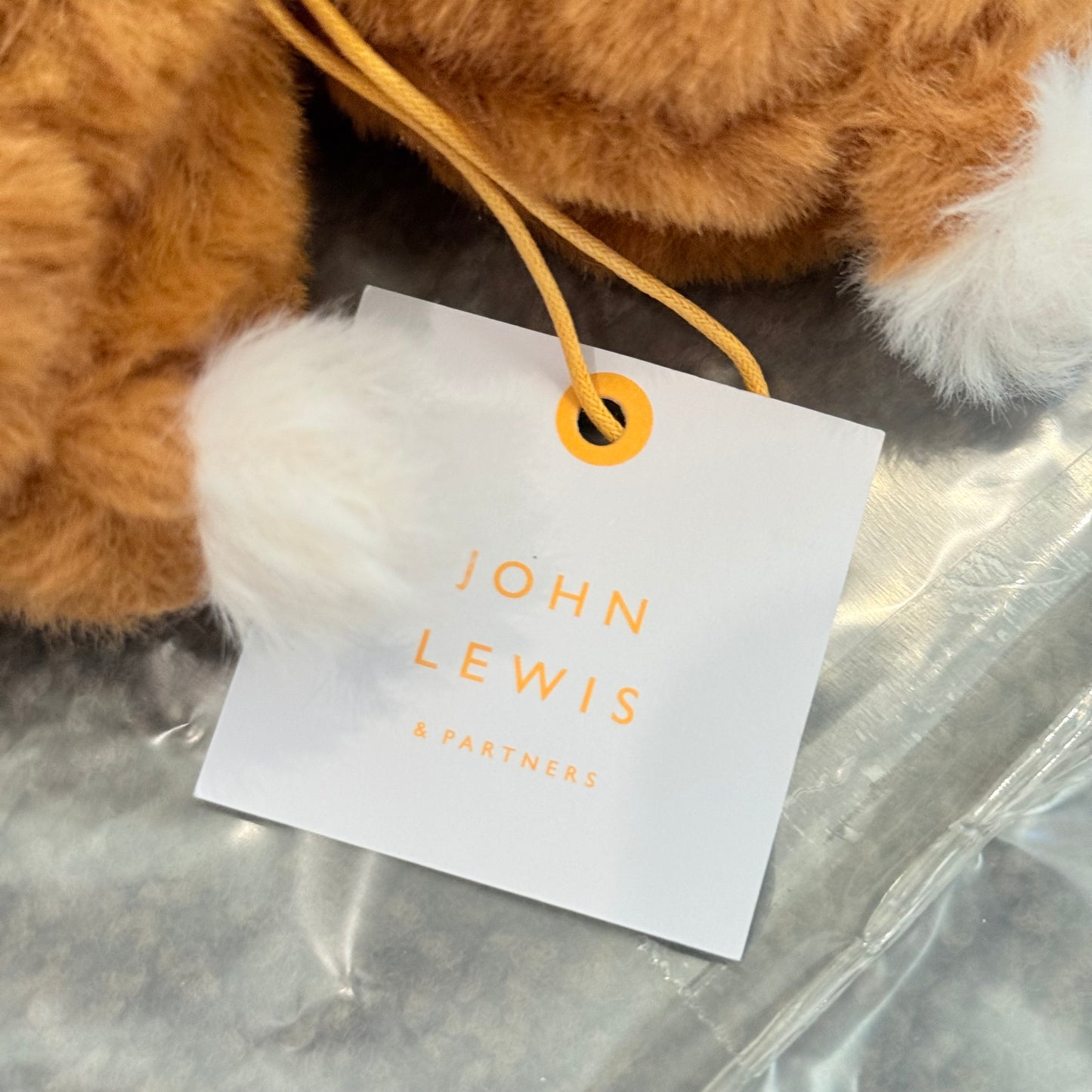 John lewis baby fluffy fox slippers – orange 0–3 months - baby & toddler boots shoes children’s apparel