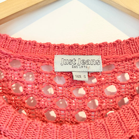 Just Jeans Knit Sweater - Size Small