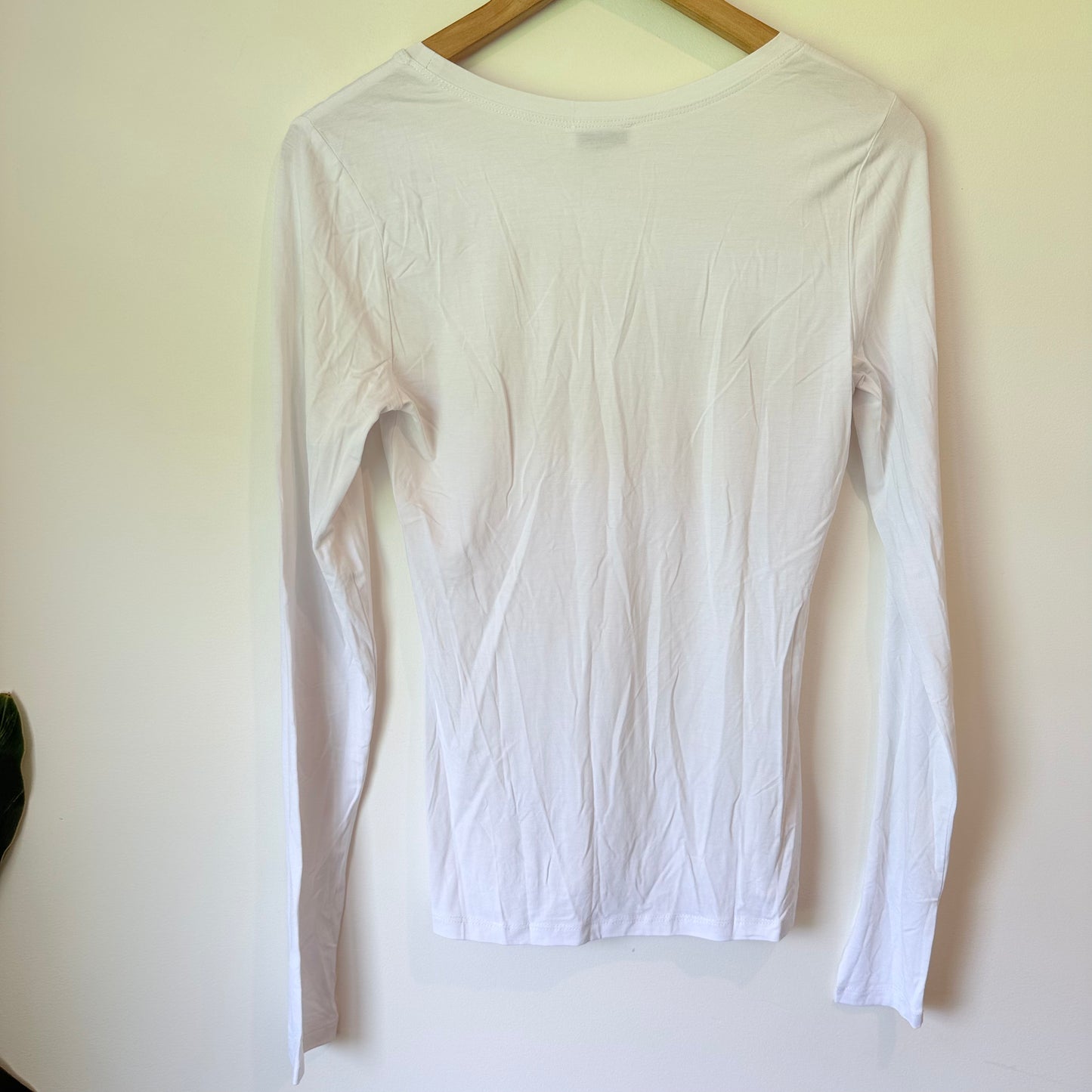 Ketz-ke Soar Rayon Skivvy Long Sleeve Top - Size 8