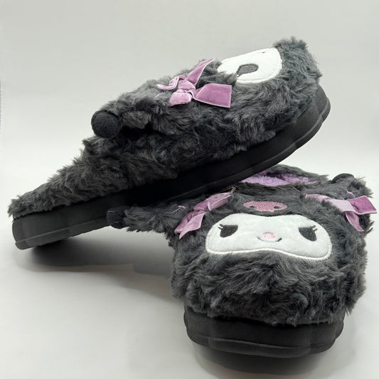 Kuromi Plush Slippers for Adults - Size 40-41 (270mm)