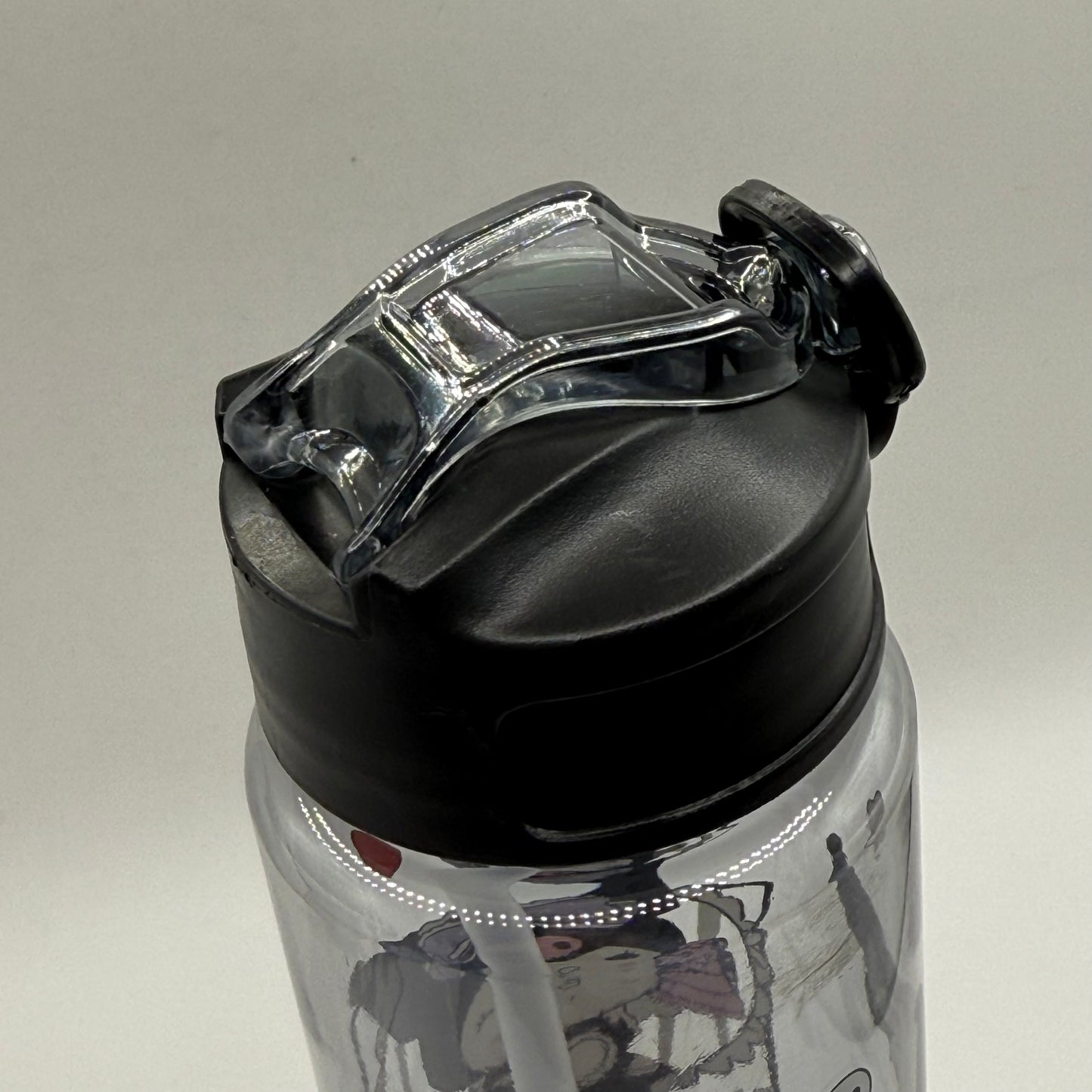 Kuromi Water Bottle with Strap & Straw 1.5L