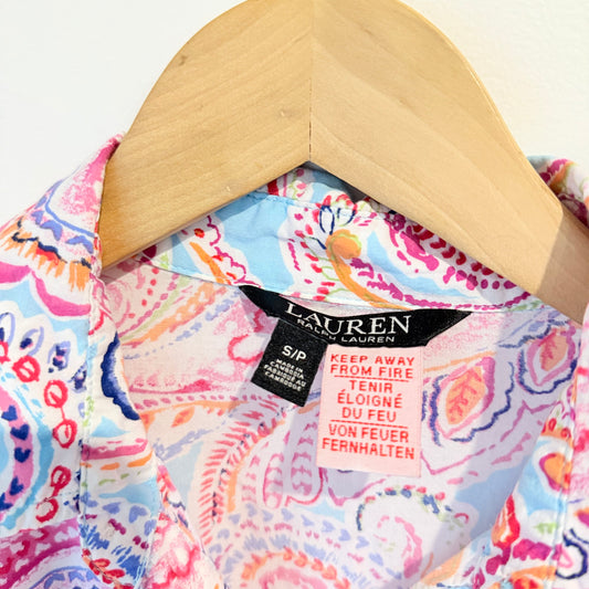 LAUREN Ralph Lauren Button-Up Shirt - Size S/P