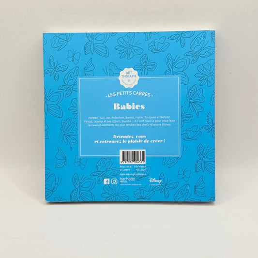 Les Petits Carrés - Disney Babies - Art Thérapie Coloring Book