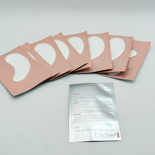 9x Lint Free Under Eye Gel Patches for Eyelash Extensions