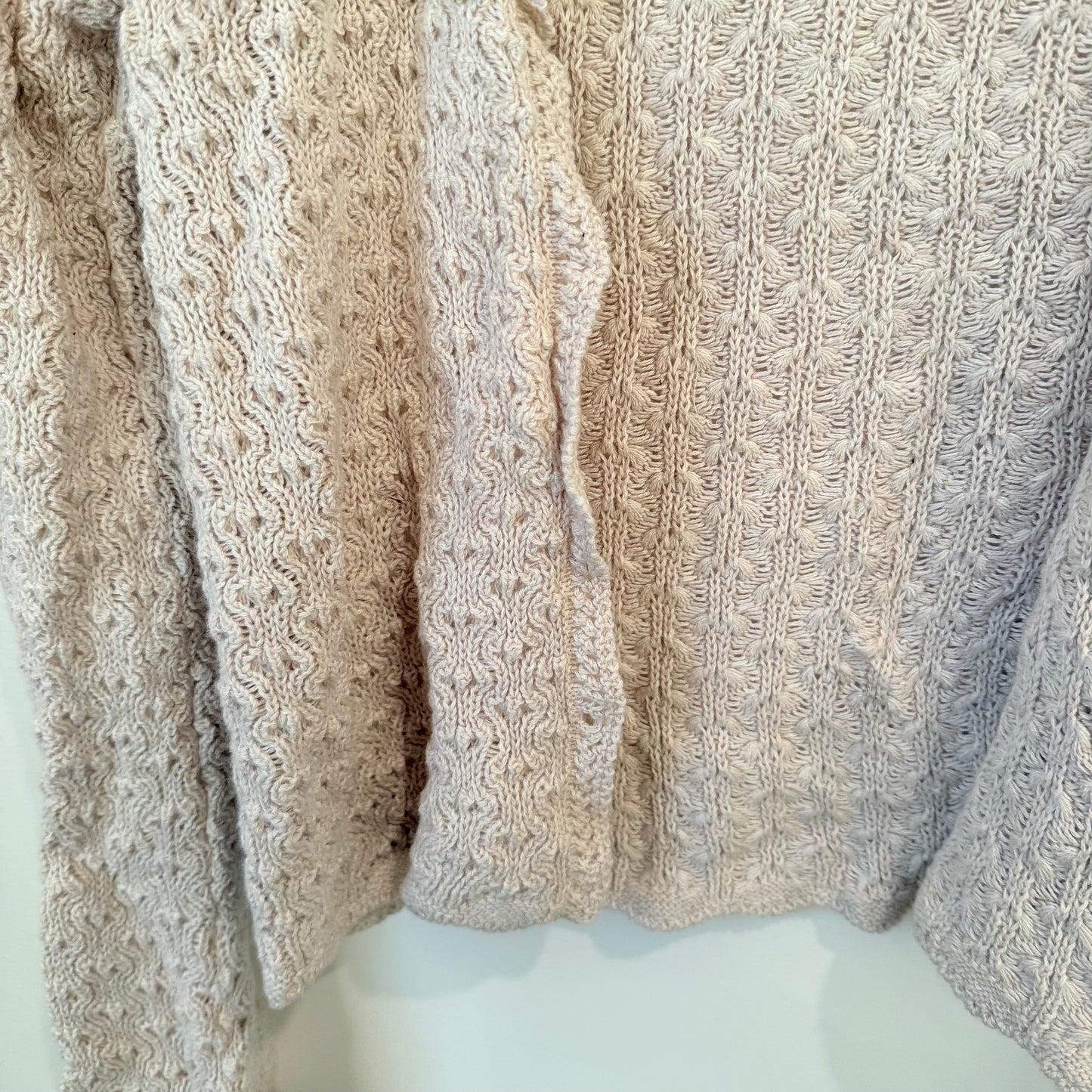 Max knitted cardigan – beige – size xs - cardigans top women’s apparel