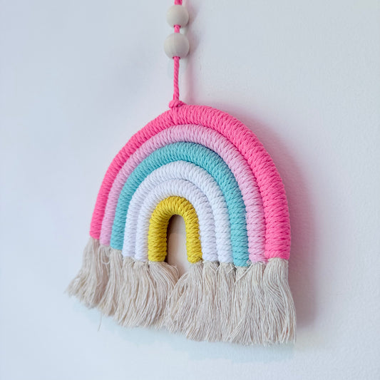 Macrame Rainbow Wall Hanging