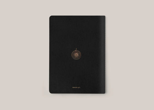 Magic of i. A5 origins notebook: cycles - black - journals stationery