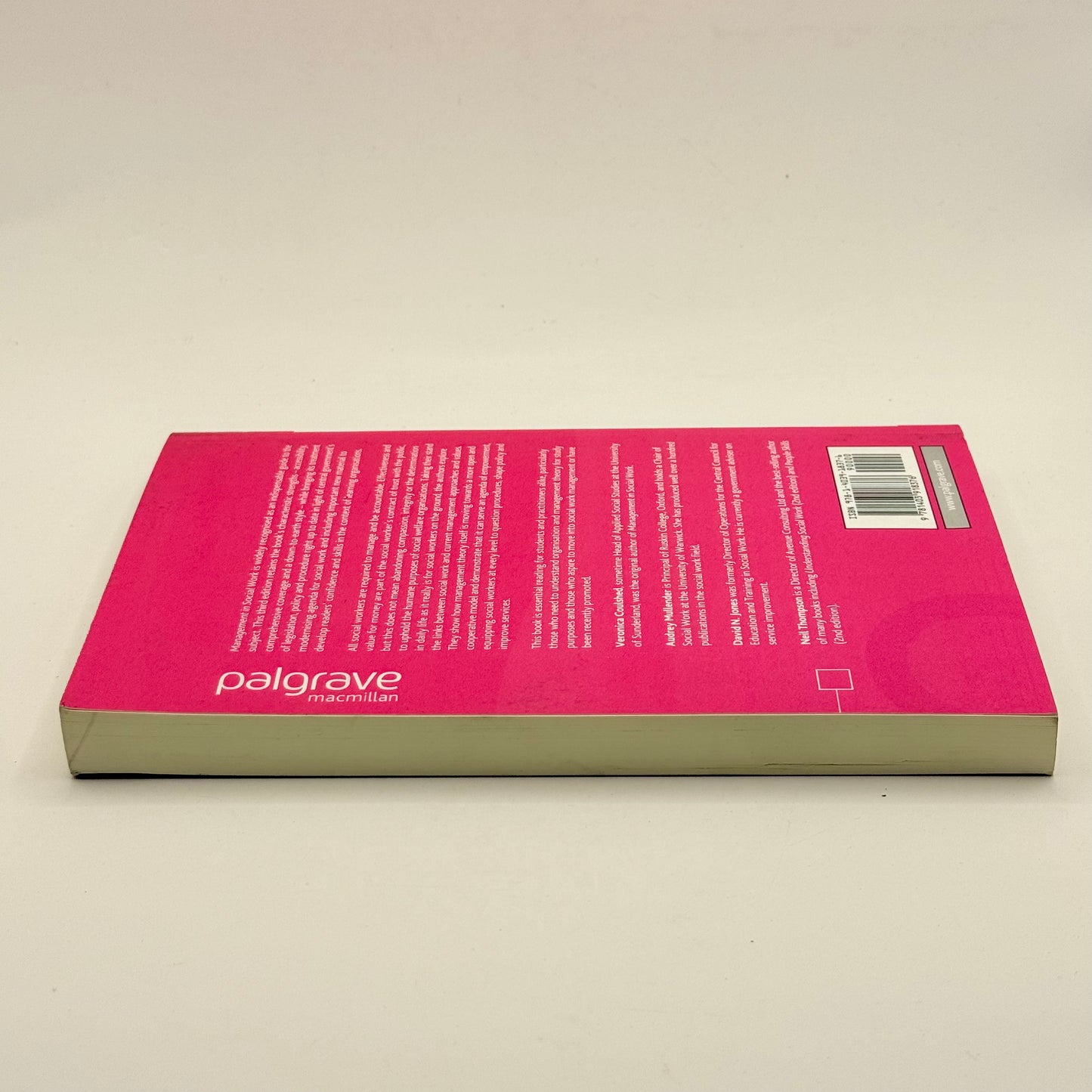 Management in Social Work by Veronica Coulshed & Audrey Mullender