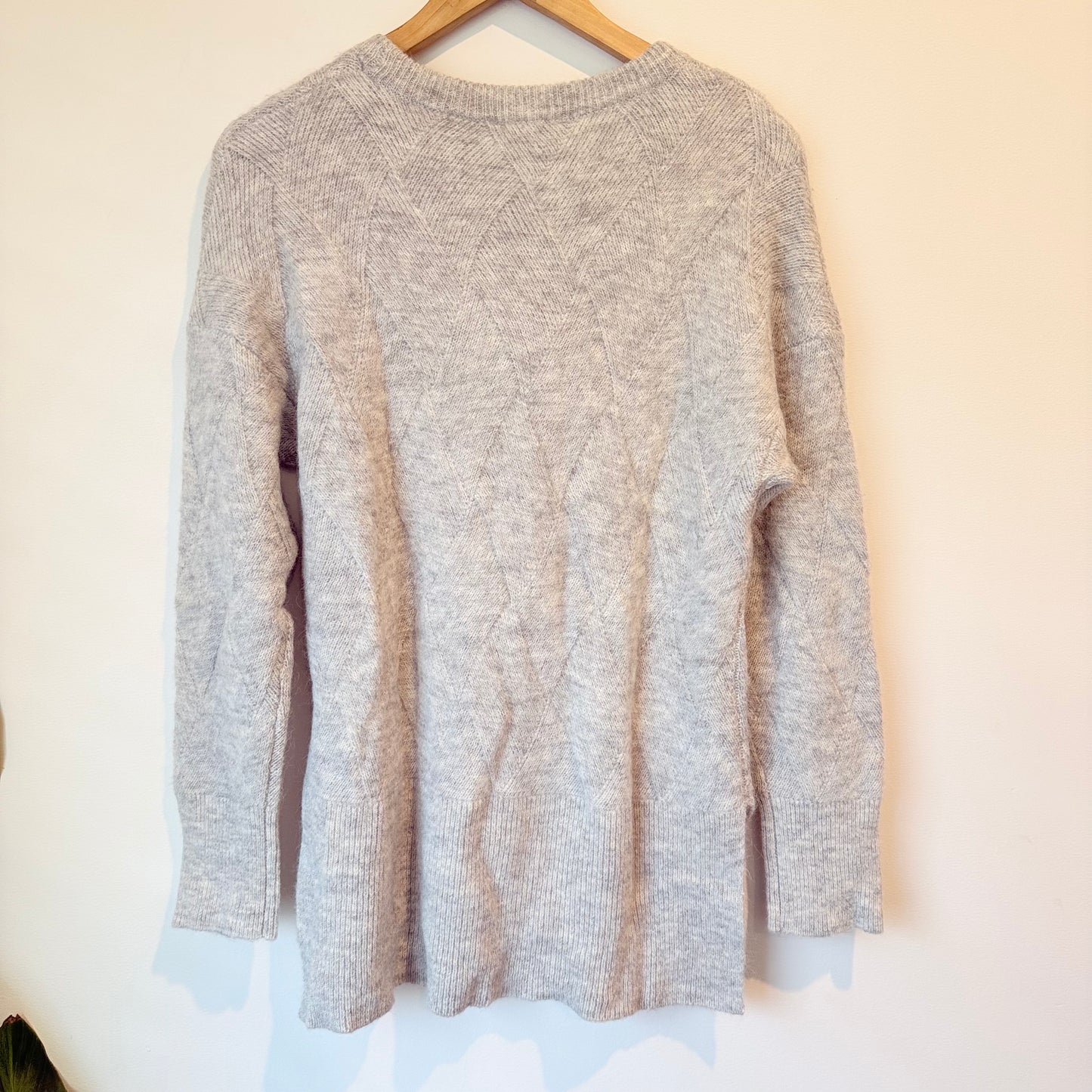 Marlow Cosmo Knit Sweater in Grey Marle - Size S