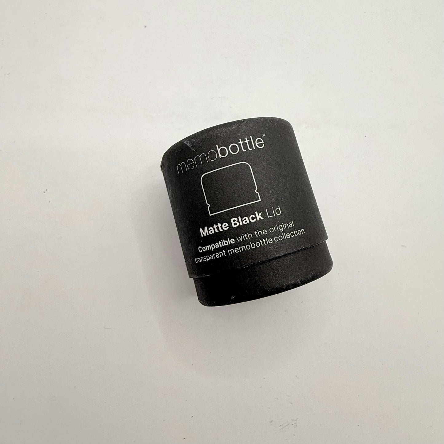 Memobottle matte black lid - replacement drink lids home&living materials