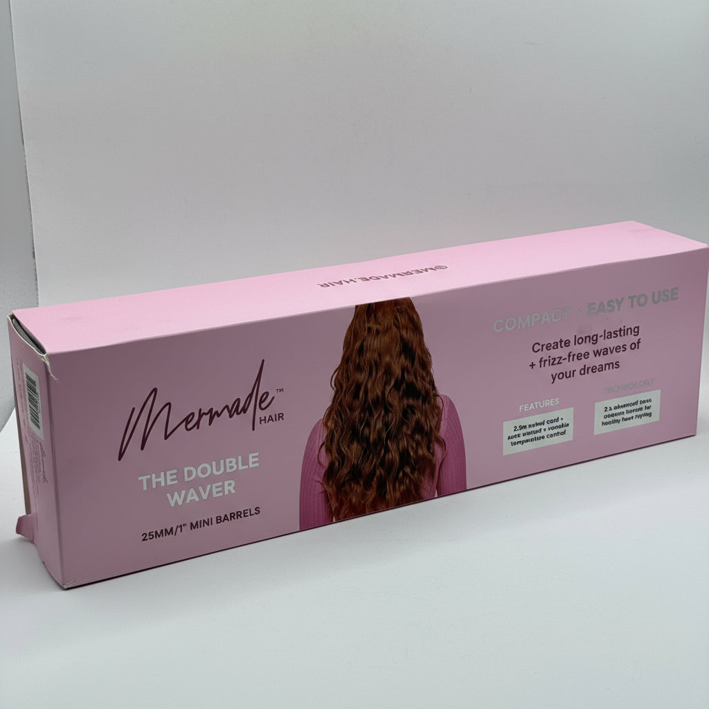 Mermade Hair The Double Waver 25mm