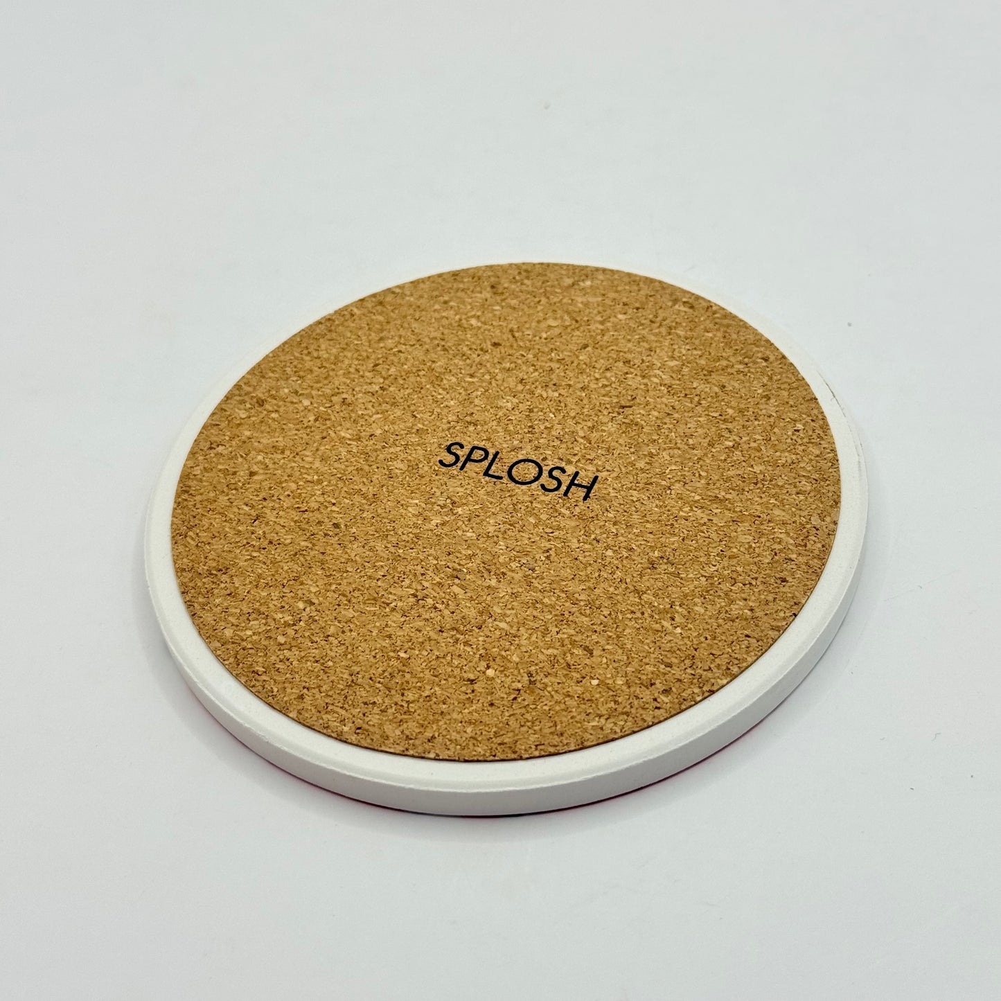 Splosh Merry & Bright Cork-Backed Coaster