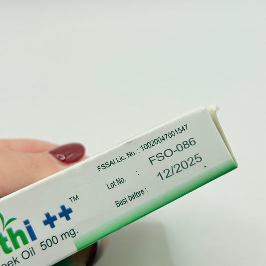 Methi++ Fenugreek Oil Capsules