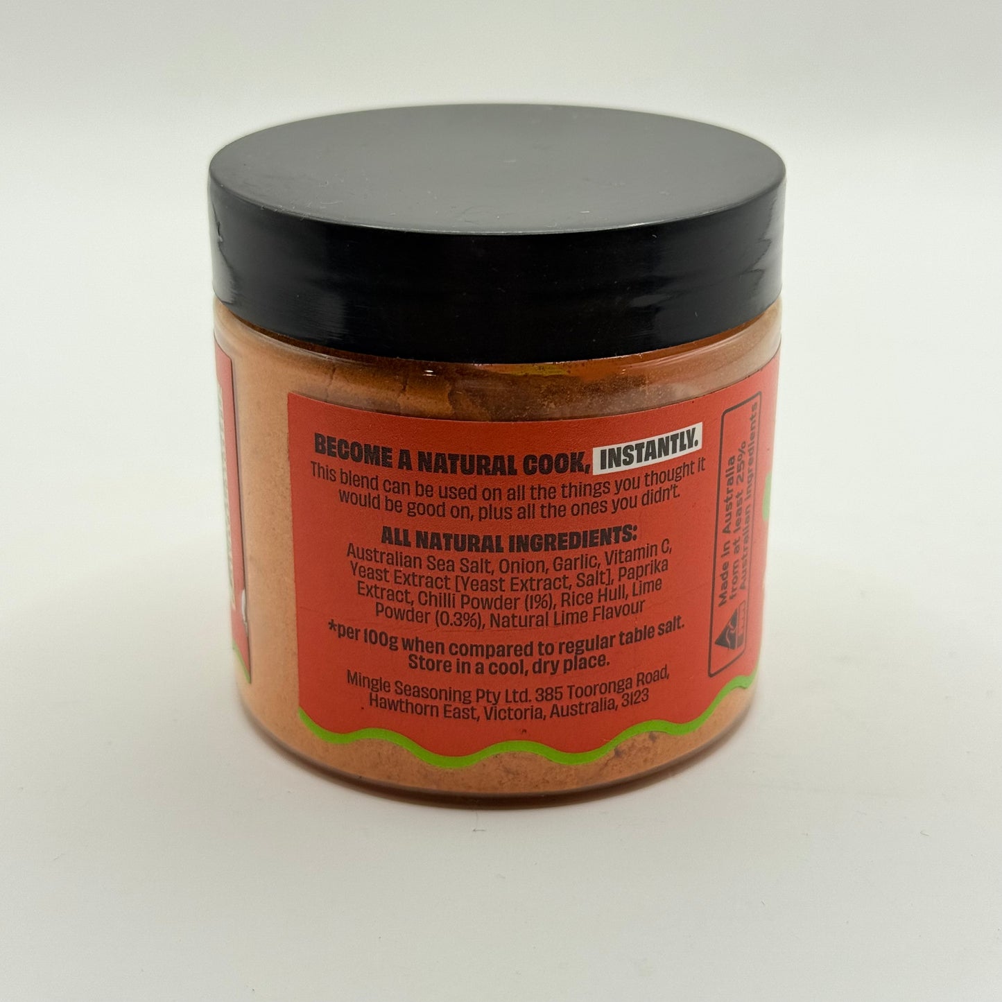 Mingle Seasoned Salts Chilli & Lime 110g