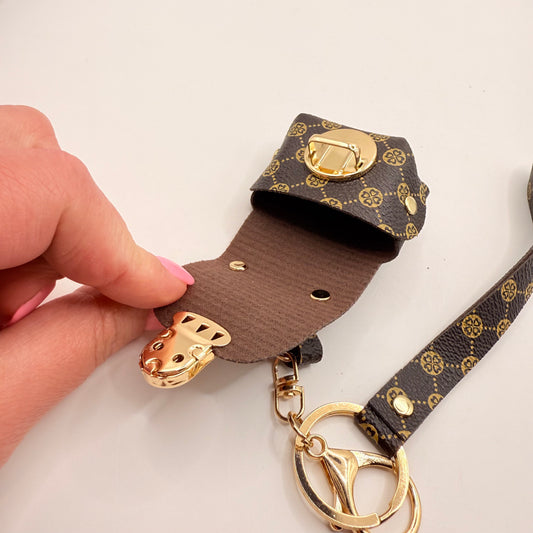 Mini purse keychain with handle - keychains original photo - what’s new stationery