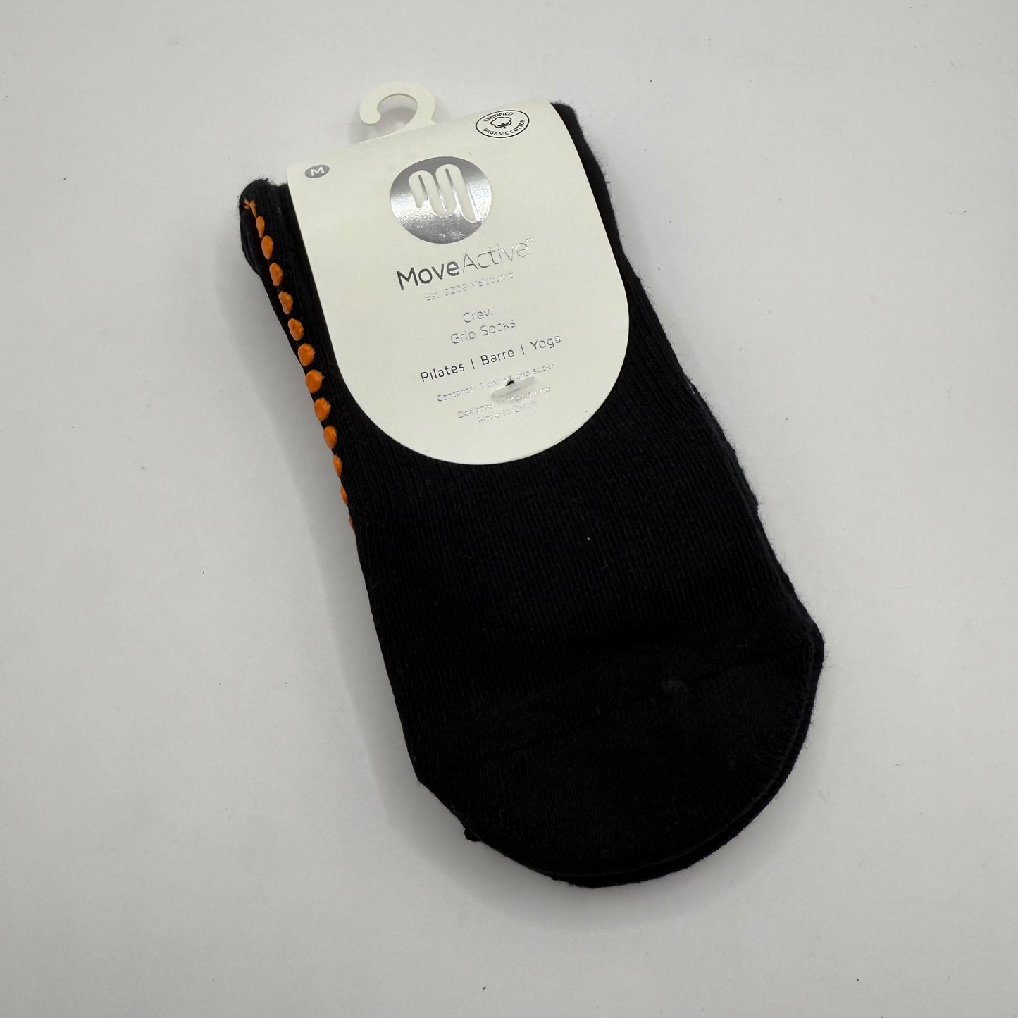 Moveactive pumpkin grip socks size medium (8-10) - athletic socks original photo - what’s new women’s shoes