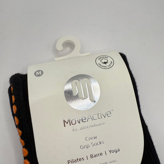 Moveactive pumpkin grip socks size medium (8-10) - athletic socks original photo - what’s new women’s shoes