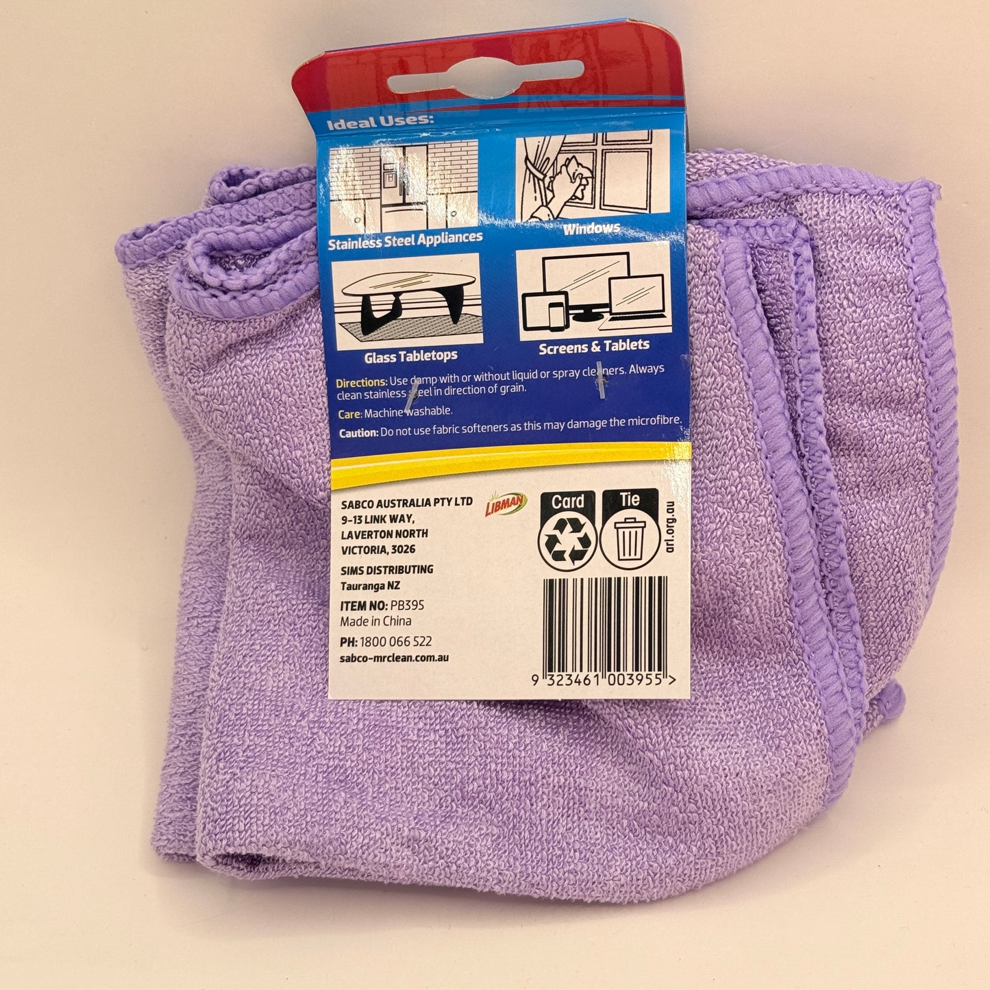 Mr Clean Glass & Stainless Steel Microfibre Cloths