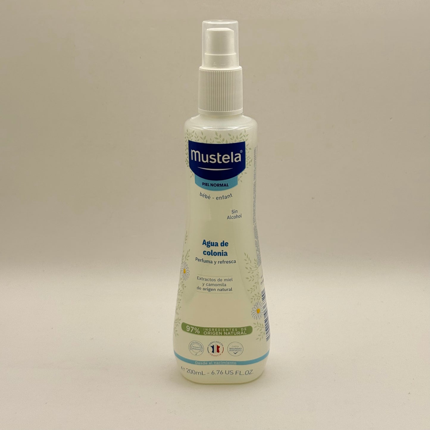 Mustela Agua de Colonia (Cologne Water) - Alcohol-Free - 200mL