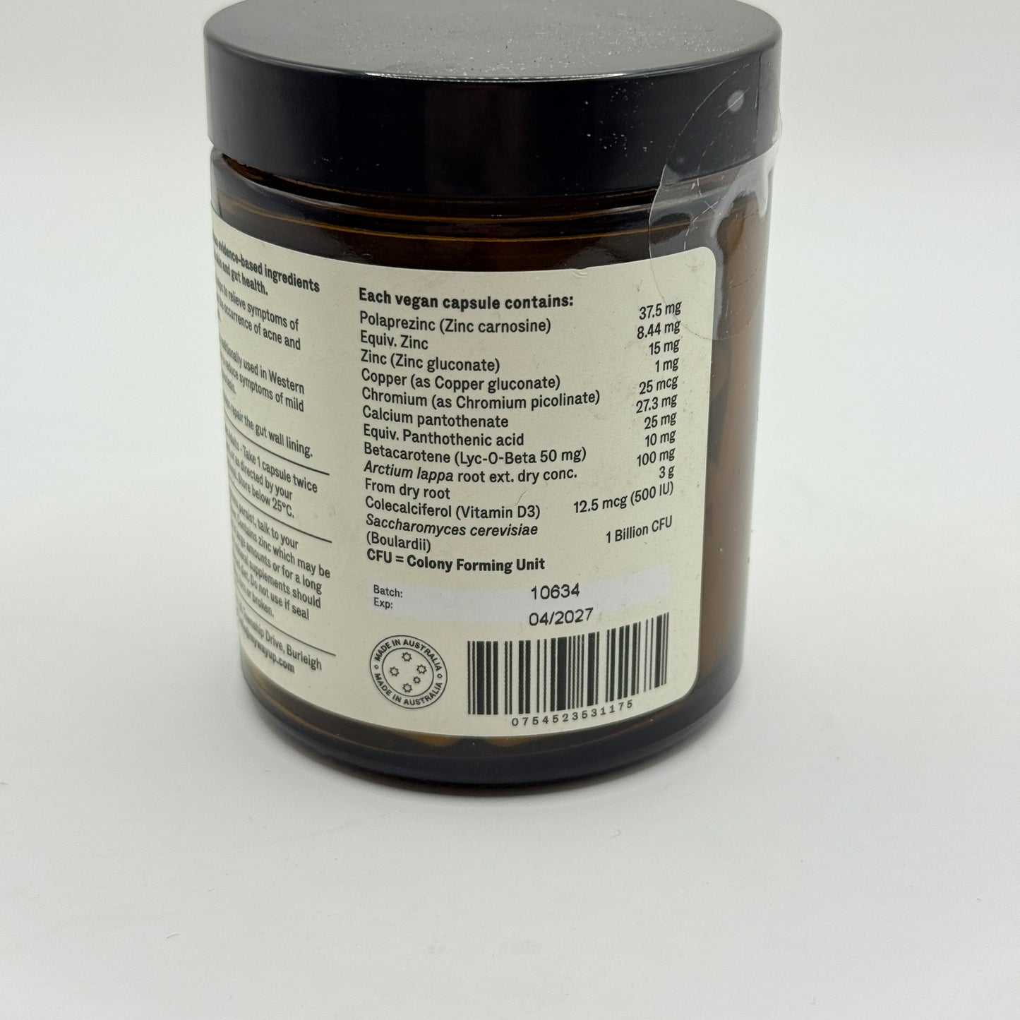 My Way Up Skin + Gut Hard Capsules (60 Capsules)