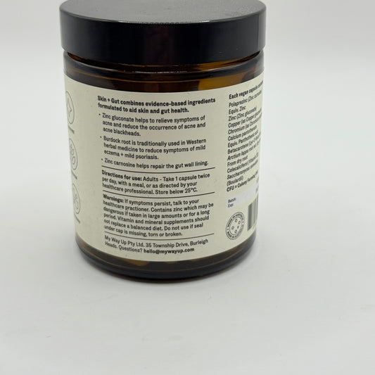 My Way Up Skin + Gut Hard Capsules (60 Capsules)