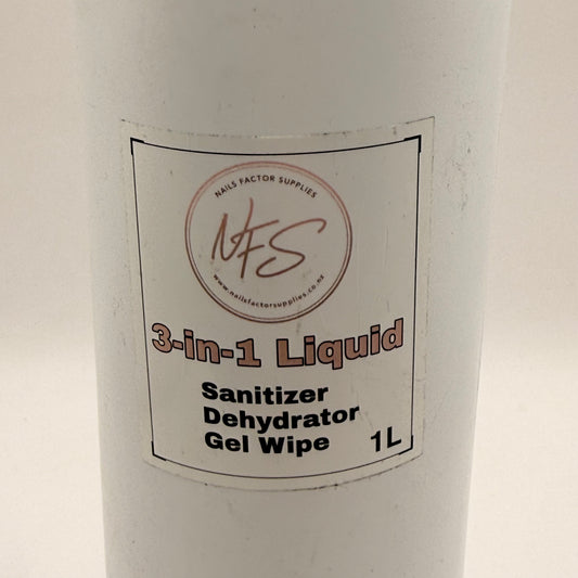 NFS 3-in-1 Liquid Dehydrator Gel Wipe and Sanitizer 1L