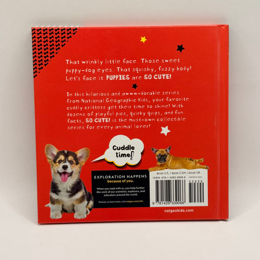 National geographic kids so cute puppies book - print books original photo - what’s new printed media