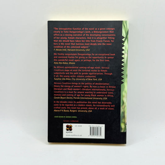 Nervous Conditions by Tsitsi Dangarembga
