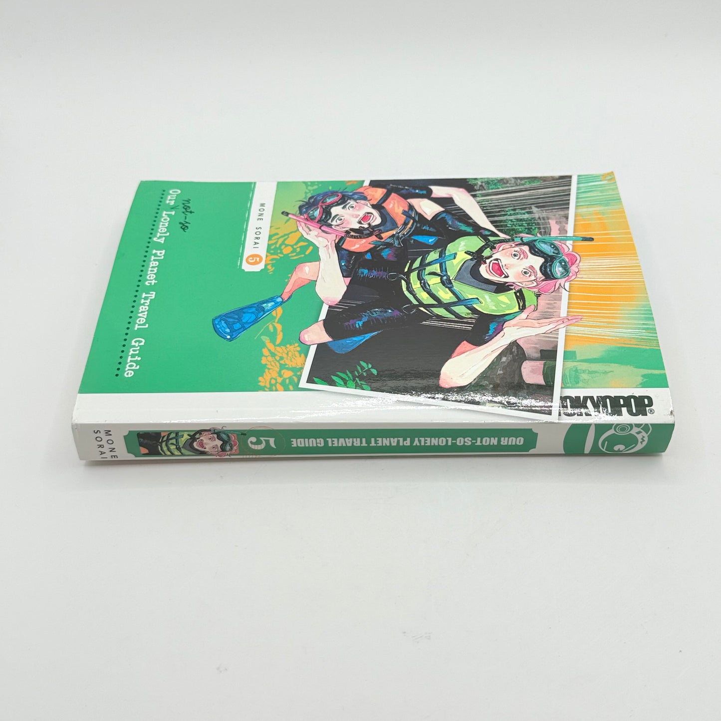 Our not-so-lonely planet travel guide vol. 5 by mone sorai - print books printed media