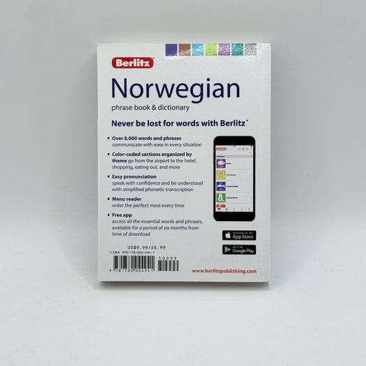 Norwegian Phrase Book & Dictionary by Berlitz