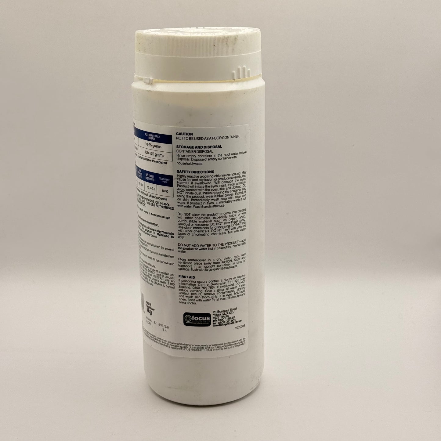 OSPA Swimming Pool Stabilised Sanitiser 1kg