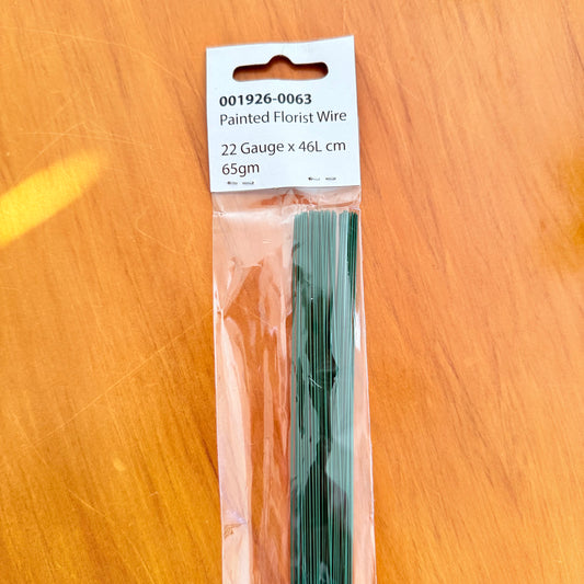 Oceans Painted Florist Wire 22 Gauge, 46cm