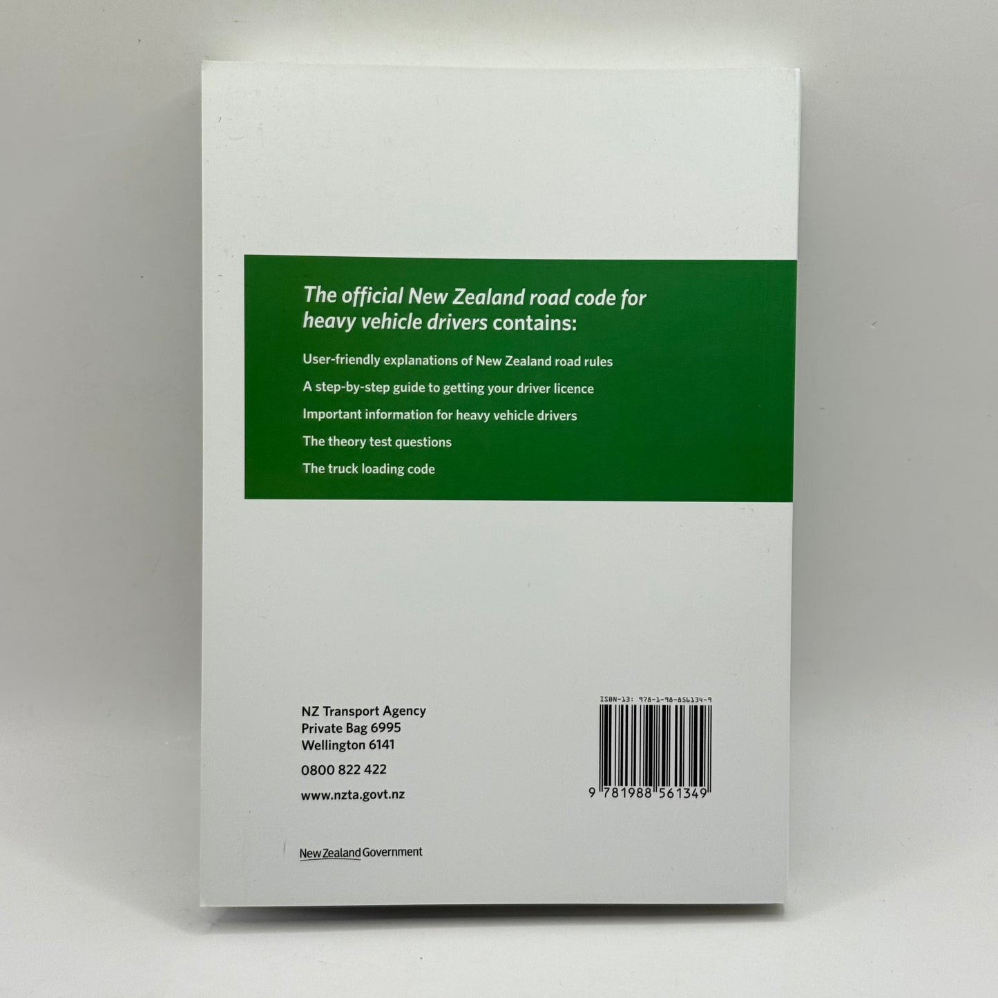 Official New Zealand Road Code for Heavy Vehicle Drivers 2019/20
