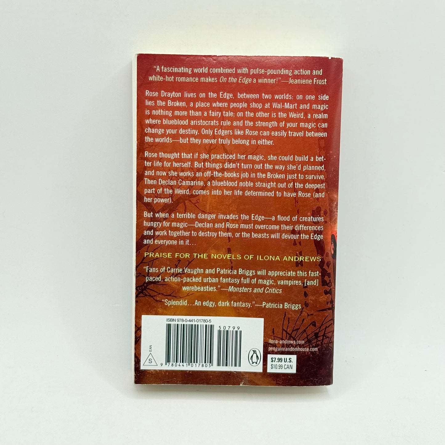 On the edge (a novel of the edge) by ilona andrews - print books whatās new printed media