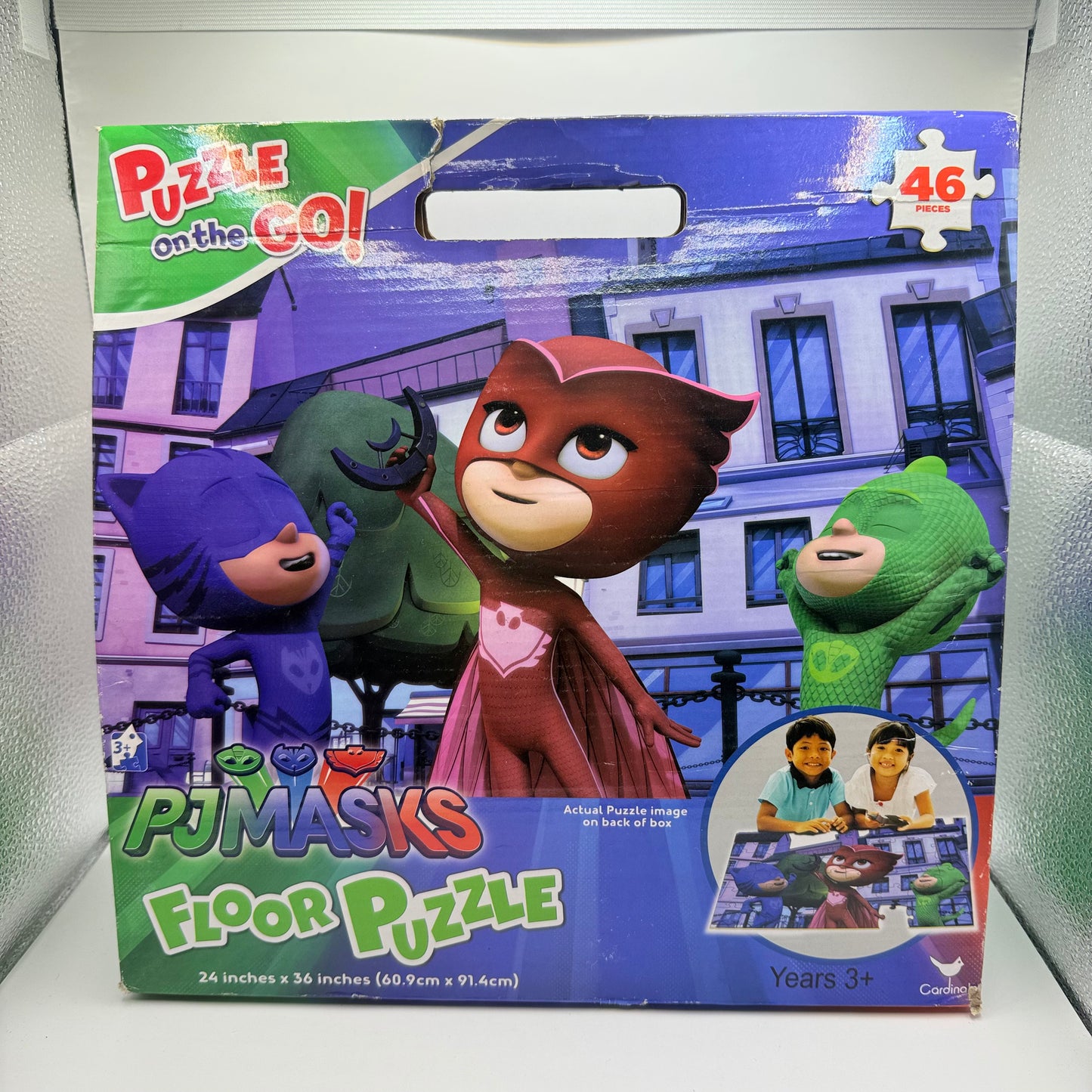 Pj masks floor puzzle – 24x36 inch (46 pieces) - puzzles original photo - what’s new toys