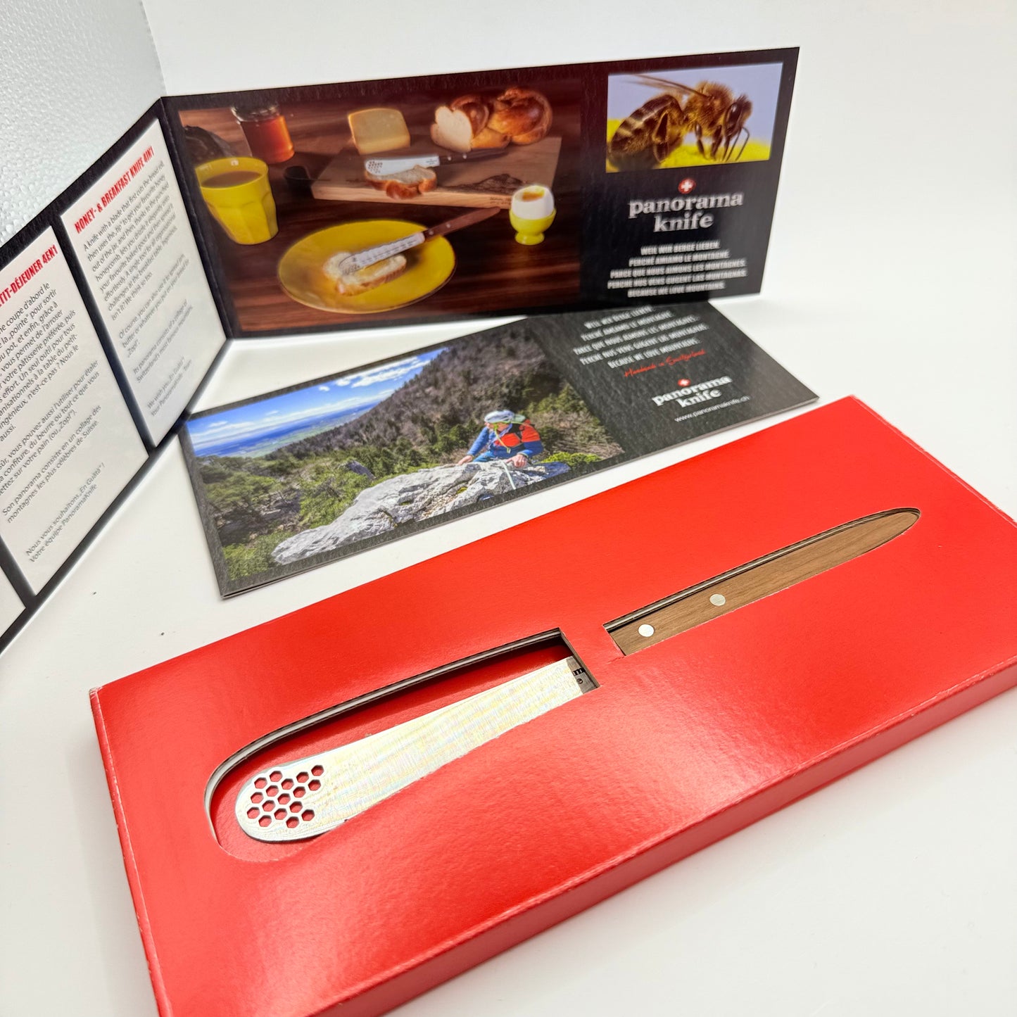 Panorama knife - breakfast honeybee edition - serrated knives home&living materials