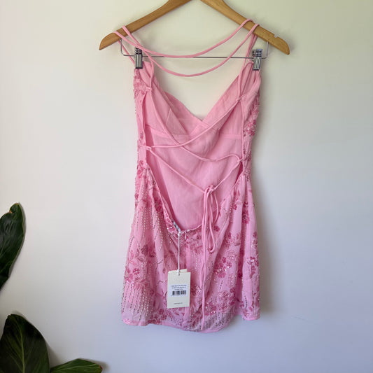 Pepper Mayo Vietta Sequin Cami Mini Dress AU14/US10