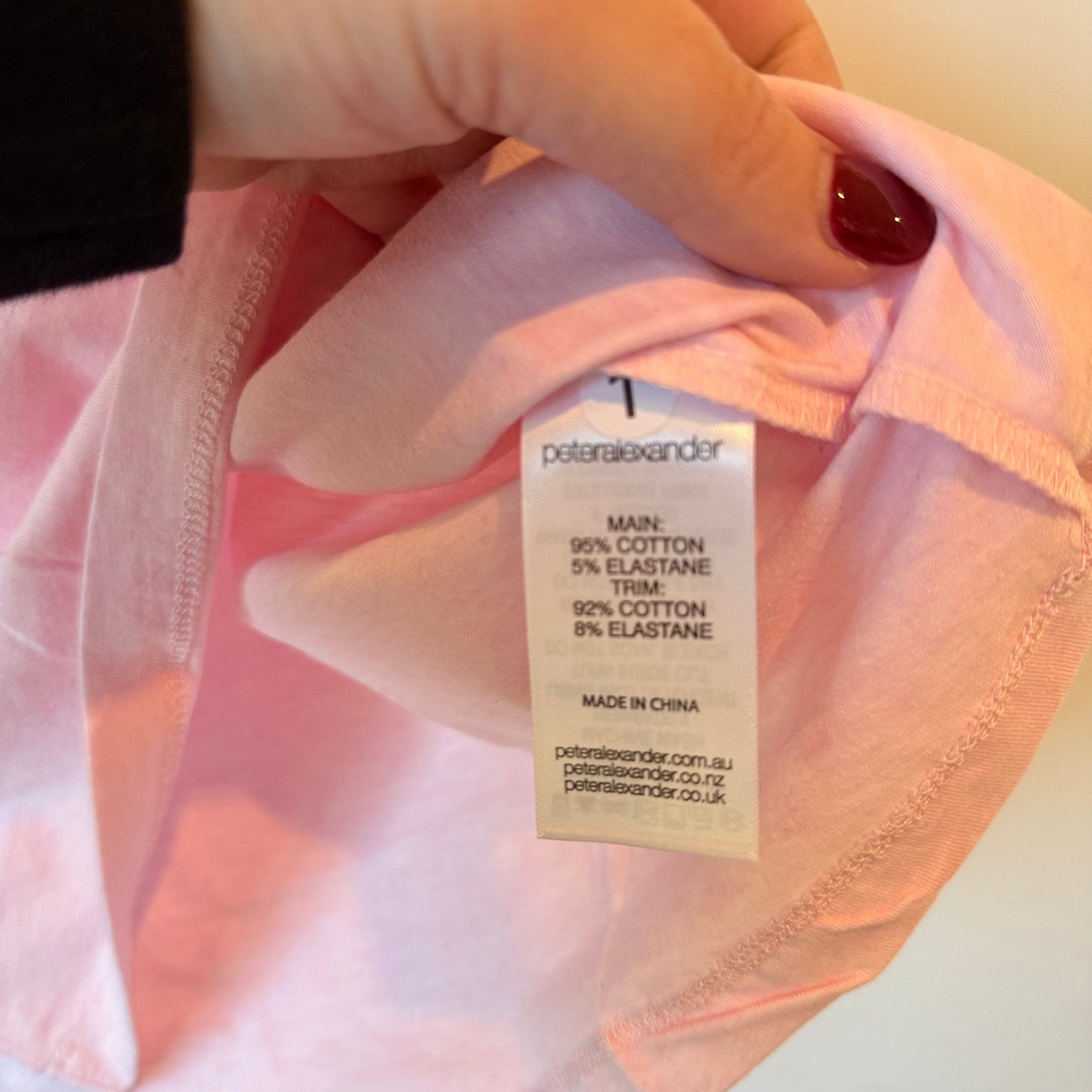 Peter Alexander Floral Light pink T-Shirt - XS