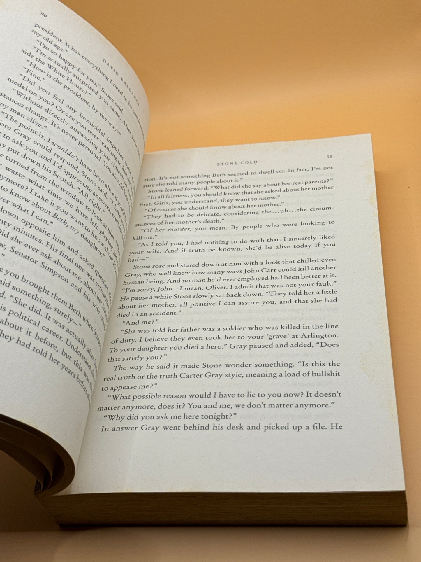 Stone Cold by David Baldacci