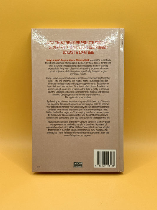 Page a Minute Memory Book by Lorrayne